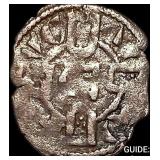 1248-1279 Portugal Alfonso III Silver Denero NEARL