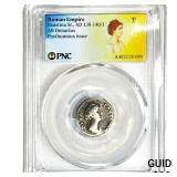 Roman Faustina Sr.,AD 138-140/1 AR Denarius PNC F