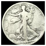 1921 Walking Liberty Half Dollar NICELY CIRCULATED