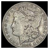 1893 Morgan Silver Dollar LIGHTLY CIRCULATED