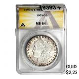 1903-O Morgan Silver Dollar ANACS MS64