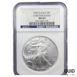 2009 Silver Eagle NGC MS69