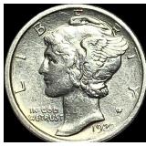 1920-D Silver Mercury Dime CLOSELY UNCIRCULATED