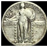 1927-S Silver Standing Liberty Quarter LIGHTLY CIR