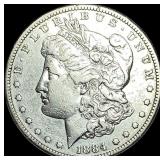 1884-S Silver Morgan Dollar NEARLY UNCIRCULATED