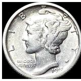1918-S Mercury Dime CLOSELY UNCIRCULATED