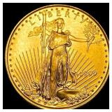 1999 1/10 oz Gold American Eagle $5 SUPERB GEM BU