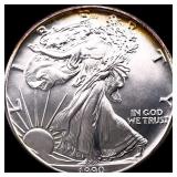 1990 Silver American Eagle $1 SUPERB GEM BU
