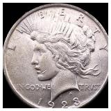 1923 Peace Silver Dollar CLOSELY UNCIRCULATED