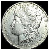 1896 Morgan Silver Dollar CLOSELY UNCIRCULATED