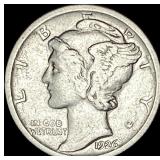 1926-S Silver Mercury Dime NEARLY UNCIRCULATED