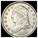 1834 Capped Bust Half Dime CLOSELY  UNCIRCULATED