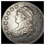 1818 Capped Bust Quarter NEARLY UNCIRCULATED
