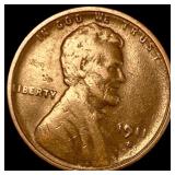 1911-S Lincoln Wheat Cent LIGHTLY CIRCULATED