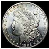 1881 Morgan Silver Dollar CHOICE BU