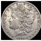 1884 Morgan Silver Dollar NEARLY UNCIRCULATED