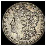1884-S Silver Morgan Dollar NEARLY UNCIRCULATED
