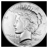 1934-D Silver Peace Dollar CLOSELY  UNCIRCULATED