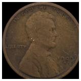 1909-S Lincoln Wheat Cent NICELY CIRCULATED
