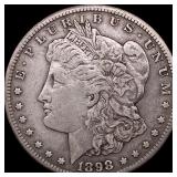 1898 Silver Morgan Dollar LIGHTLY CIRCULATED