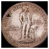 1925 Silver Lexington-Concord Sesquicentennial Hal