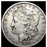 1891-O Silver Morgan Dollar NICELY CIRCULATED