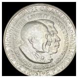 1954 Silver Half Dollar Booker T. Washington/Carve