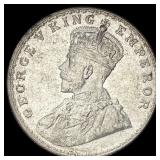 1919 India Silver 1 Rupee UNCIRCULATED