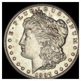 1897-S Silver Morgan Dollar CLOSELY UNCIRCULATED