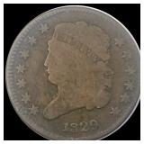 1829 Classic Head Half Cent NICELY CIRCULATED