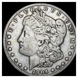 1904-S Morgan Silver Dollar LIGHTLY CIRCULATED