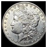 1890-S Silver Morgan Dollar CHOICE AU