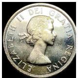1956 Canada Silver Dollar UNCIRCULATED