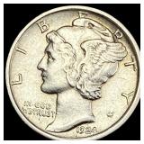 1924-D Mercury Dime CLOSELY UNCIRCULATED