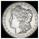 1887-S Silver Morgan Dollar CLOSELY UNCIRCULATED
