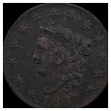 1817 Coronet Head Large Cent NEARLY UNCIRCULATED