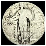 1927-S Standing Liberty Quarter NICELY CIRCULATED