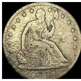 1859-S Seated Liberty Half Dollar NICELY CIRCULAT
