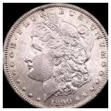 1890-S Silver Morgan Dollar CLOSELY UNCIRCULATED