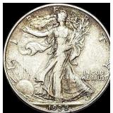 1938-D Walking Liberty Half Dollar NEARLY  UNCIRC