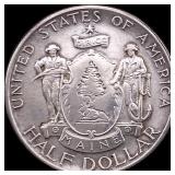 1920 Silver Half Dollar Maine Centennial CLOSELY U