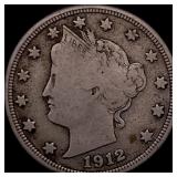 1912-D Liberty Head Nickel NICELY CIRCULATED