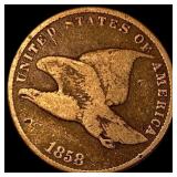1858 Flying Eagle Cent NICELY CIRCULATED