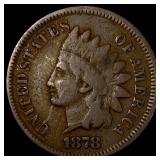 1878 Indian Head Cent LIGHTLY CIRCULATED