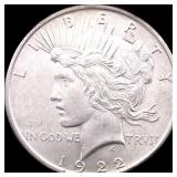 1922 Silver Peace Dollar UNCIRCULATED