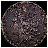 1878 Silver Morgan Dollar NEARLY UNCIRCULATED