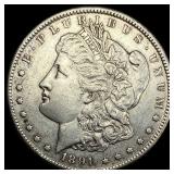 1891-CC Silver Morgan Dolla CLOSELY UNCIRCULATED