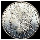 1884 Morgan Silver Dollar CHOICE BU
