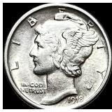 1918 Mercury Dime UNCIRCULATED