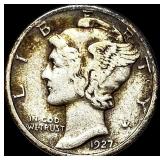 1927-S Mercury Dime LIGHTLY CIRCULATED